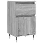 Credenza Grigio Sonoma 40x35x70 cm in Legno Multistrato