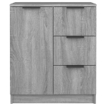 Credenza Grigio Sonoma 60x30x70 cm in Legno Multistrato