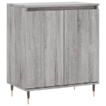 Credenza Grigio Sonoma 60x35x70 cm in Legno Multistrato