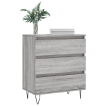 Credenza Grigio Sonoma 60x35x70 cm in Legno Multistrato