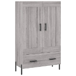 Credenza Grigio Sonoma 69,5x31x115 cm in Legno Multistrato