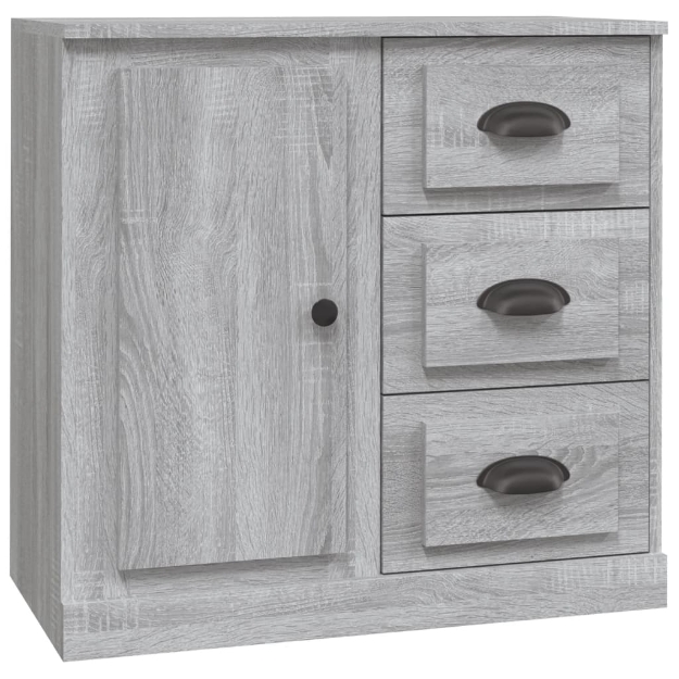 Credenza Grigio Sonoma 70x35,5x67,5 cm in Legno Multistrato