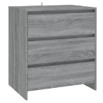 Credenza Grigio Sonoma 70x41x75 cm in Truciolato