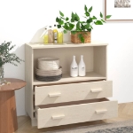 Credenza HAMAR Miele 85x35x80 cm in Legno Massello di Pino