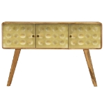 Credenza in Legno Massello di Mango 120x30x80 cm