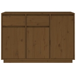 Credenza Miele 110x34x75 cm in Legno Massello di Pino