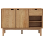 Credenza OTTA 114x43x73,5 cm in Legno Massello di Pino