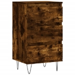 Credenza Rovere Fumo 40x35x70 cm in Legno Multistrato