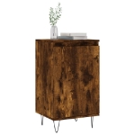 Credenza Rovere Fumo 40x35x70 cm in Legno Multistrato