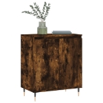 Credenza Rovere Fumo 60x35x70 cm in Legno Multistrato