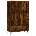 Credenza Rovere Fumo 69,5x31x115 cm in Legno Multistrato