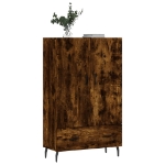 Credenza Rovere Fumo 69,5x31x115 cm in Legno Multistrato