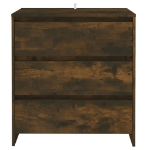 Credenza Rovere Fumo 70x41x75 cm in Truciolato