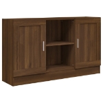 Credenza Rovere Marrone 120x30,5x70 cm in Legno Multistrato