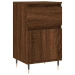 Credenza Rovere Marrone 40x35x70 cm in Legno Multistrato