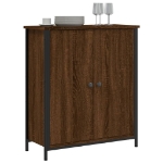 Credenza Rovere Marrone 70x30x80 cm in Legno Multistrato