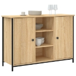 Credenza Rovere Sonoma 100x35x70 cm in Legno Multistrato