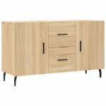 Credenza Rovere Sonoma 100x36x60 cm in Legno Multistrato