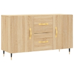 Credenza Rovere Sonoma 100x36x60 cm in Legno Multistrato