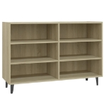 Credenza Rovere Sonoma 103,5x35x70 cm in Legno Multistrato