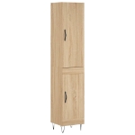 Credenza Rovere Sonoma 34,5x34x180 cm in Legno Multistrato