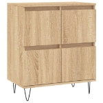 Credenza Rovere Sonoma 60x35x70 cm in Legno Multistrato