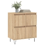 Credenza Rovere Sonoma 60x35x70 cm in Legno Multistrato