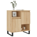 Credenza Rovere Sonoma 60x35x70 cm in Legno Multistrato