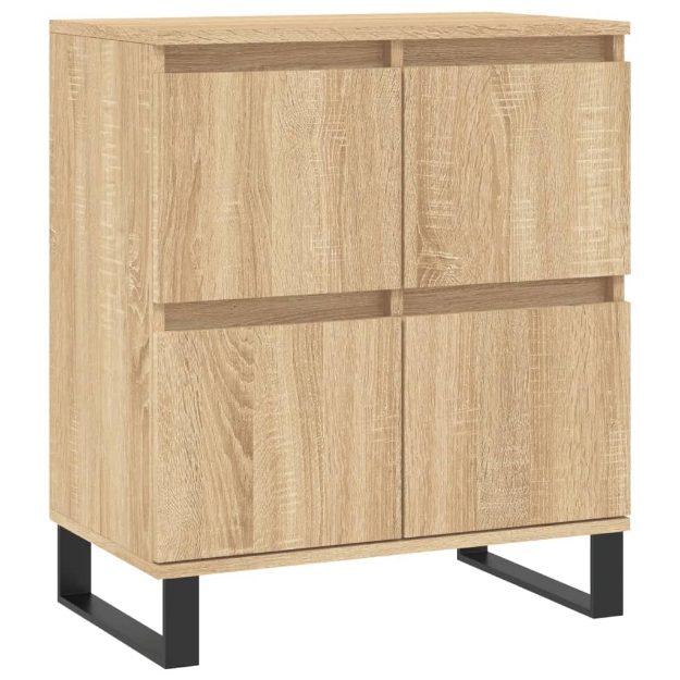 Credenza Rovere Sonoma 60x35x70 cm in Legno Multistrato