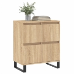 Credenza Rovere Sonoma 60x35x70 cm in Legno Multistrato