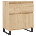 Credenza Rovere Sonoma 60x35x70 cm in Legno Multistrato