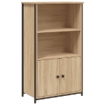 Credenza Rovere Sonoma 62x32x103,5 cm in Legno Multistrato