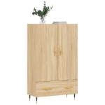 Credenza Rovere Sonoma 69,5x31x115 cm in Legno Multistrato