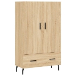 Credenza Rovere Sonoma 69,5x31x115 cm in Legno Multistrato