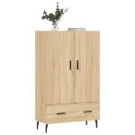 Credenza Rovere Sonoma 69,5x31x115 cm in Legno Multistrato