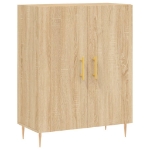 Credenza Rovere Sonoma 69,5x34x90 cm in Legno Multistrato