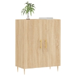 Credenza Rovere Sonoma 69,5x34x90 cm in Legno Multistrato