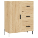 Credenza Rovere Sonoma 69,5x34x90 cm in Legno Multistrato