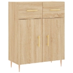 Credenza Rovere Sonoma 69,5x34x90 cm in Legno Multistrato