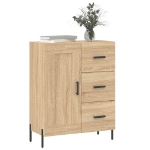 Credenza Rovere Sonoma 69,5x34x90 cm in Legno Multistrato