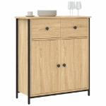 Credenza Rovere Sonoma 70x30x80 cm in Legno Multistrato