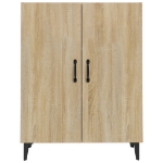 Credenza Rovere Sonoma 70x34x90 cm in Legno Multistrato