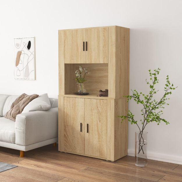 Credenza Rovere Sonoma in Legno Multistrato