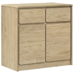 Credenza SAUDA 80x43x75,5 cm in Legno Massello di Pino