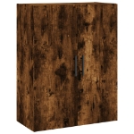 Mobile a Parete Rovere Fumo 69,5x34x90 cm