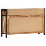 Credenza 120x35x75 cm in Legno Massello di Acacia