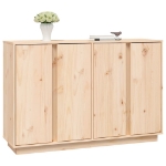 Credenza 120x35x80 cm in Legno Massello di Pino