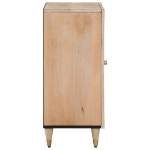 Credenza 60x33x75 cm in Legno Massello di Mango