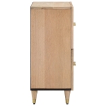 Credenza 60x33x75 cm in Legno Massello di Mango