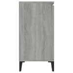 Credenza Grigio Sonoma 104x35x70 cm in Legno Multistrato